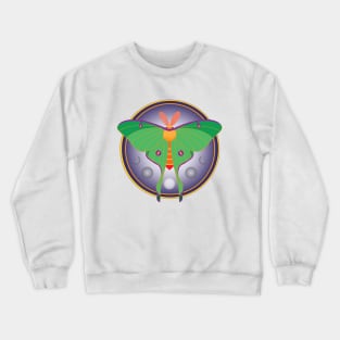 Luna Moth Crewneck Sweatshirt